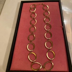 Premier designs gold necklace.